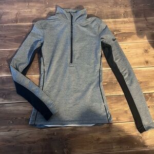 Nike Gray and Black Women's Jacket